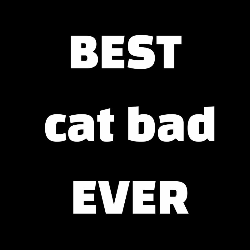 T-Shirt beste Katze schlecht aller Zeiten