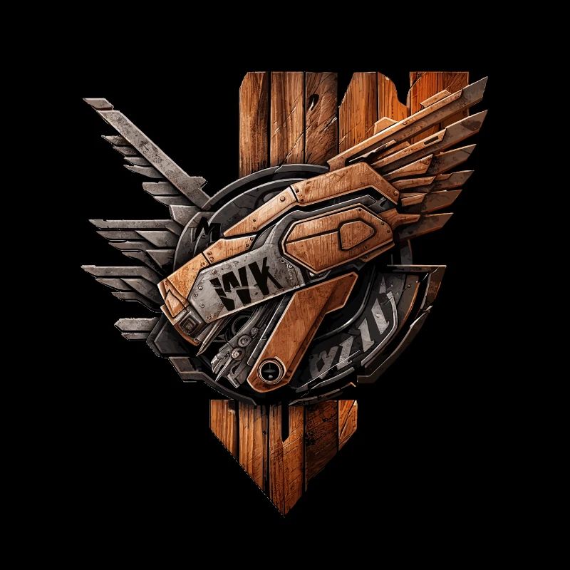 wood cyber style