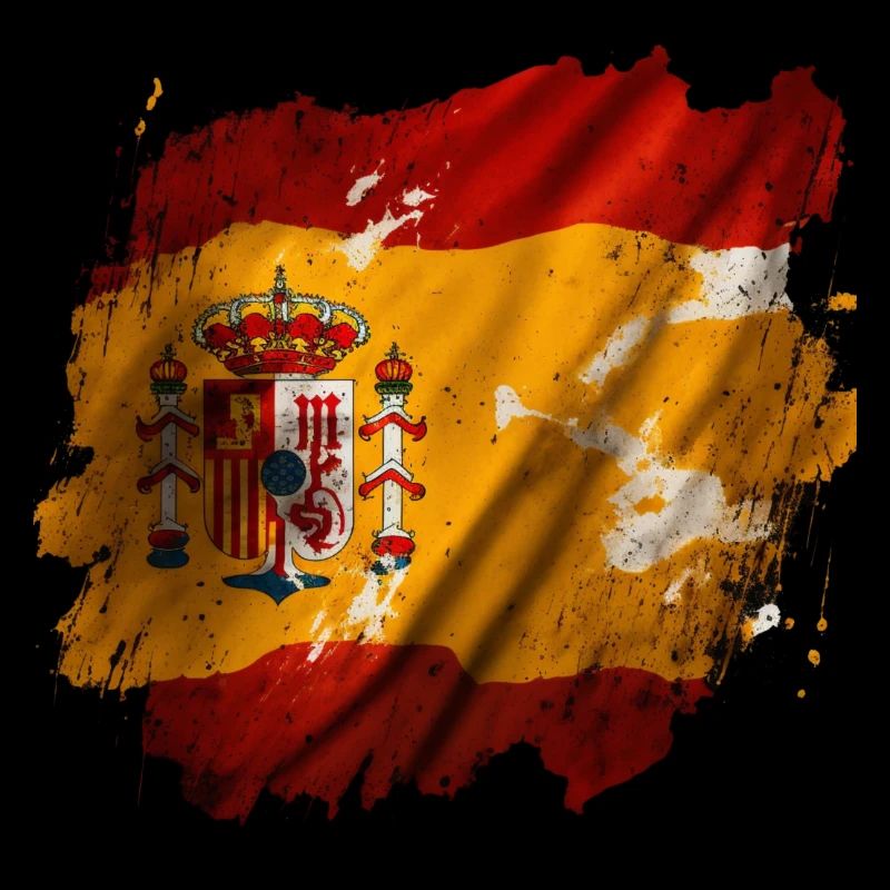 Spanien Flagge Fahne