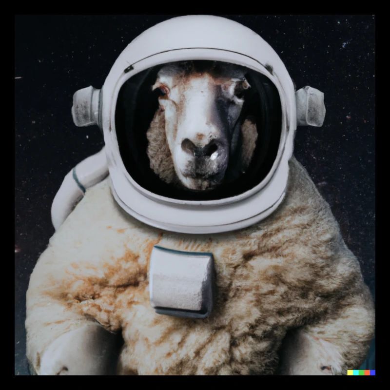 Schaf-stronauten erobern das Weltall!?