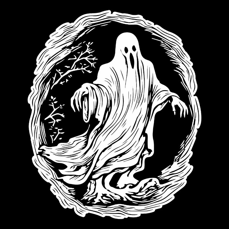 Ghost Ghosts Witching Hour Halloween