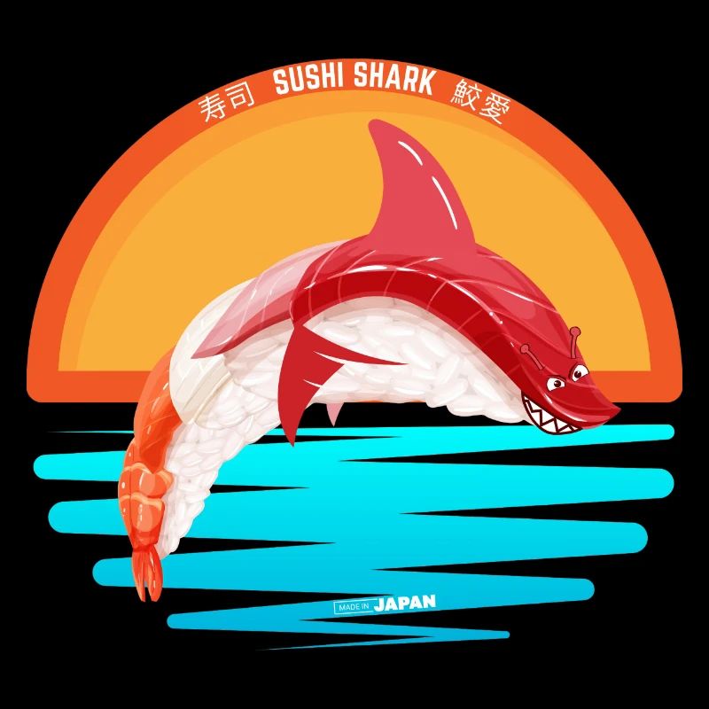 Sushi shark simple