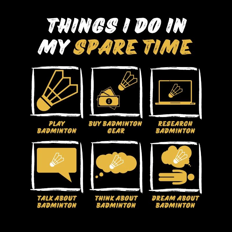 BADMINTON IN SPARE TIME