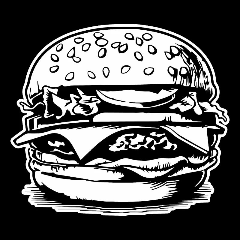 Hamburger Burger Fastfood Grillen Cheeseburger