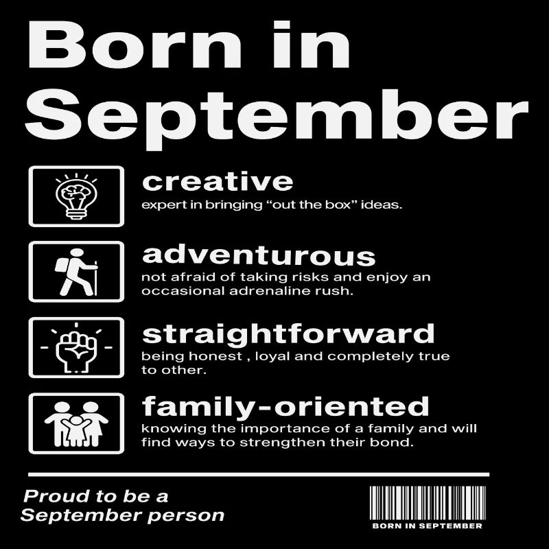 Born in September