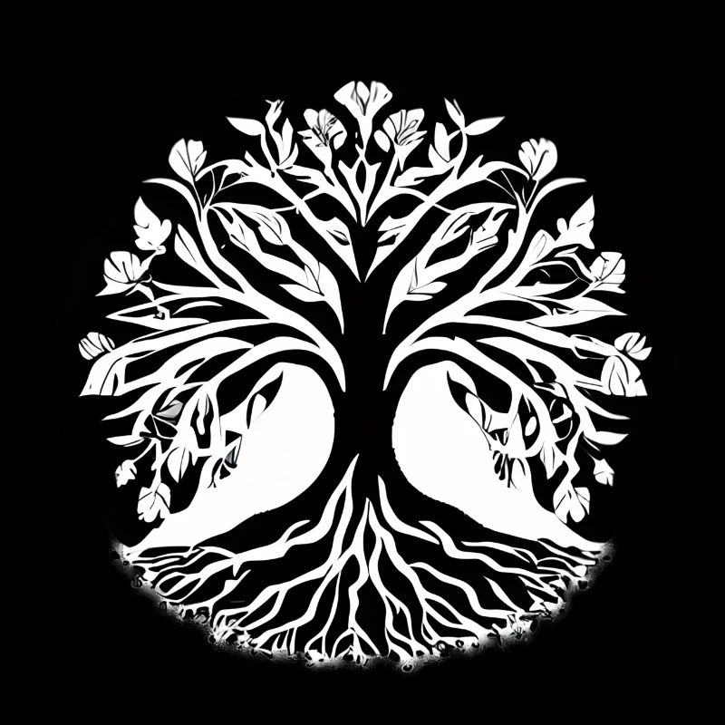 Meditation Lebensbaum Yoga Baum des Lebens