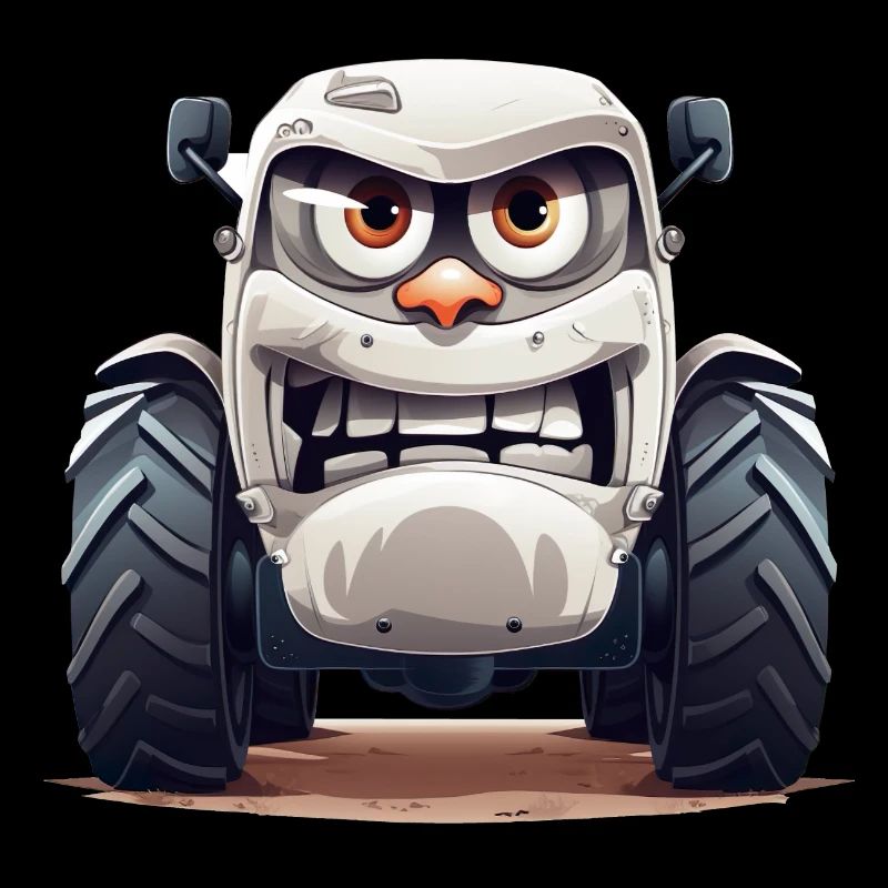 Amusez-vous à la ferme avec le drôle de tracteur