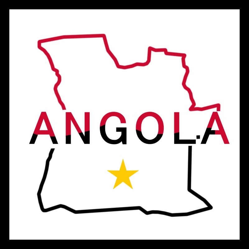 Map of Angola