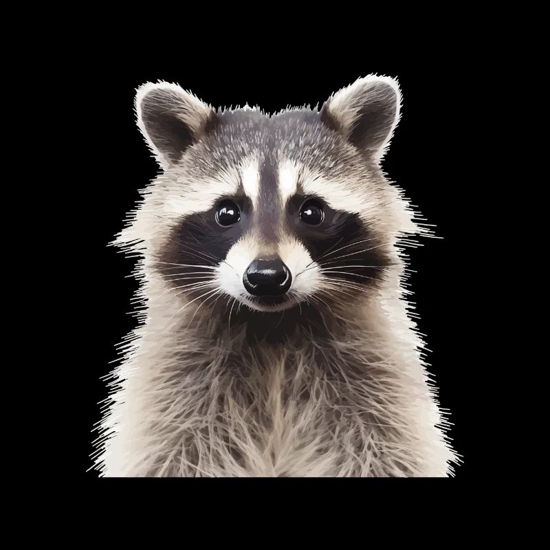 Waschbär Racoon