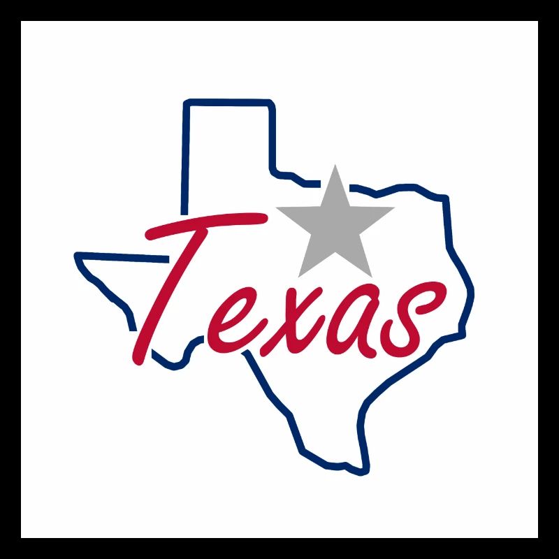 Karte von Texas