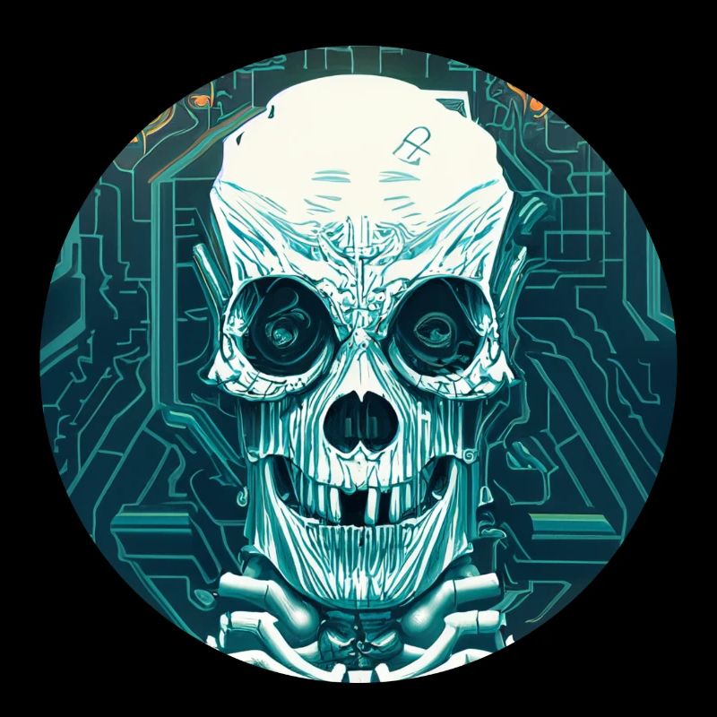 Cyber -Skull