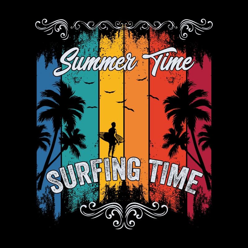 Temps de surf en été