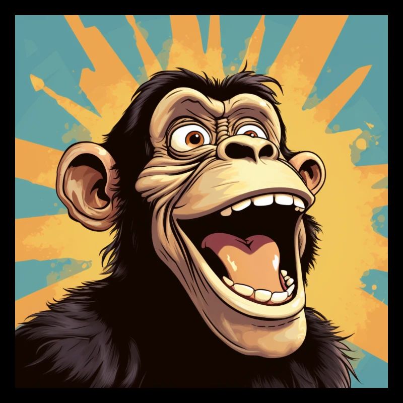 Lustighausen - Comic style Ape