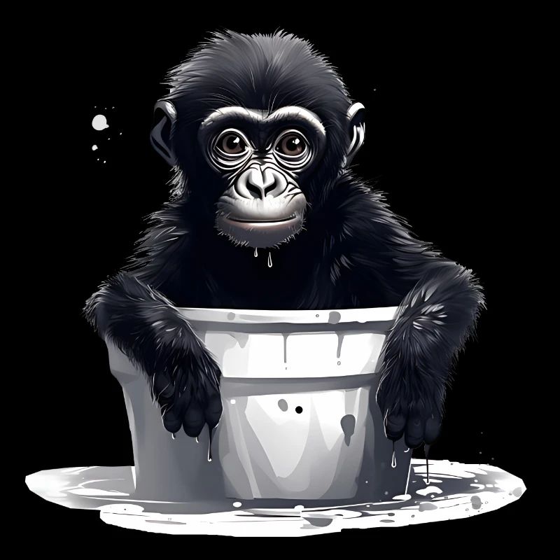 A monkey defies climate change