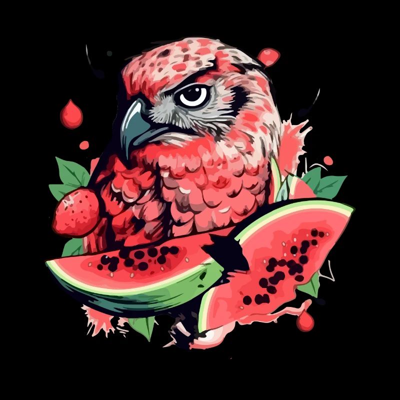Mila, der Wassermelonenbussard