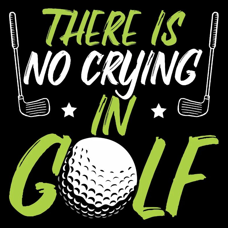 Il n’y a pas de pleurs au golf