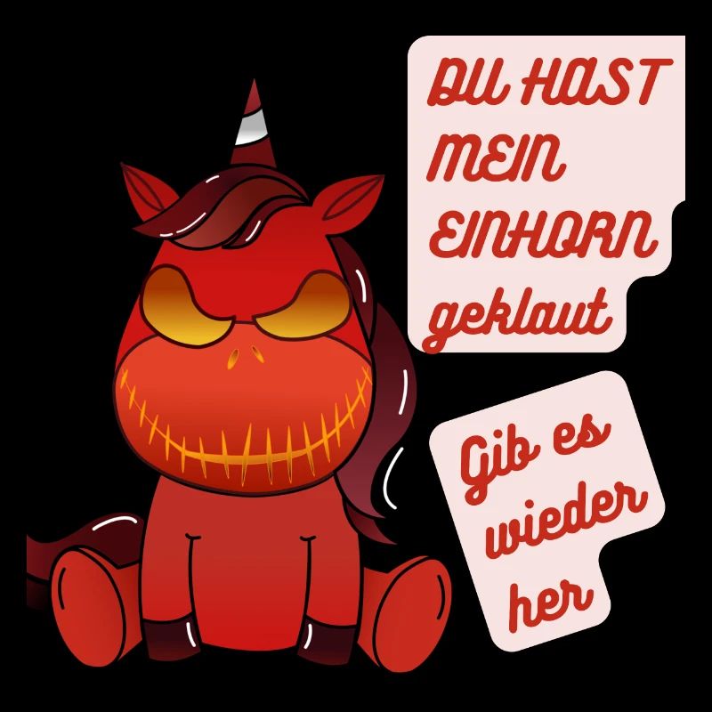 DU hast mein Einhorn geklaut