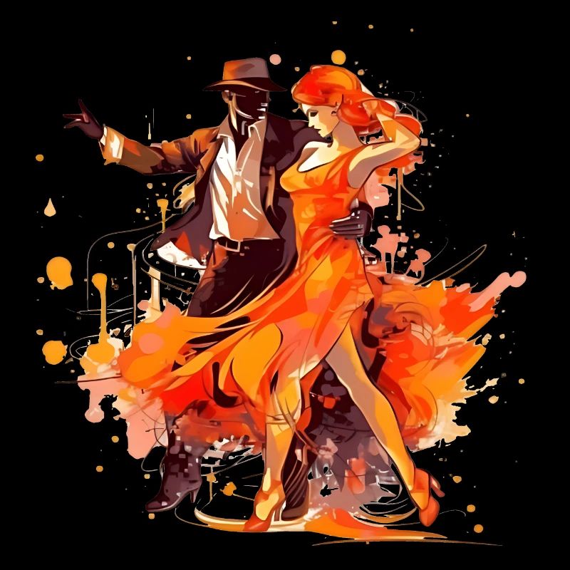 Der Tango ist eine leidenschaftliche Tanzform