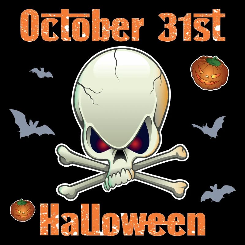Halloween-Totenkopf