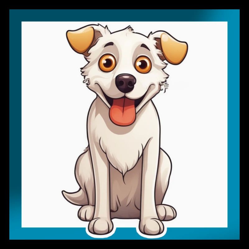 Chien de dessin animé 5