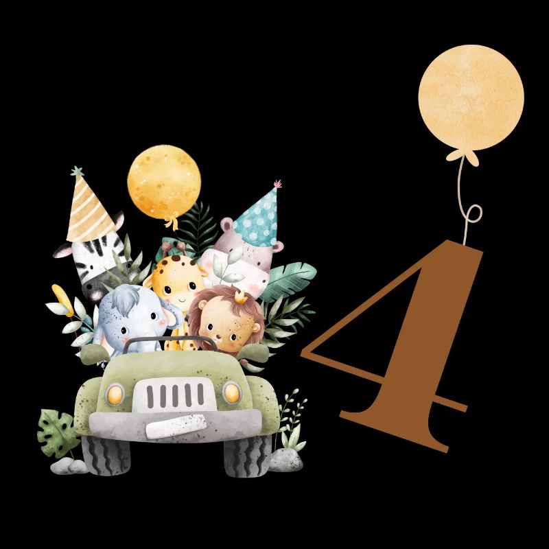 4e anniversaire safari