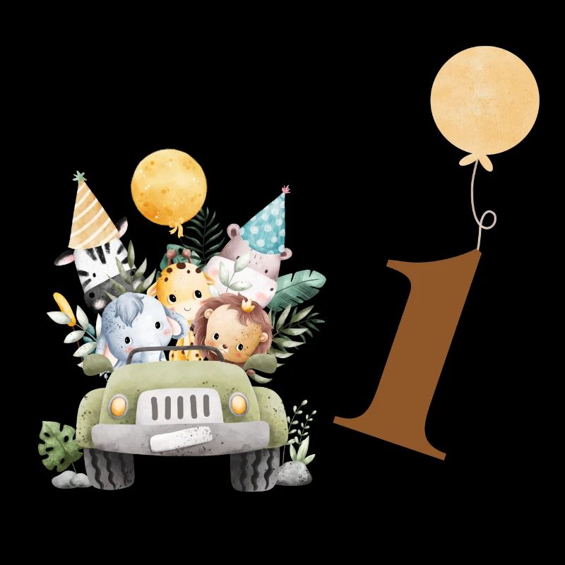 1e anniversaire safari