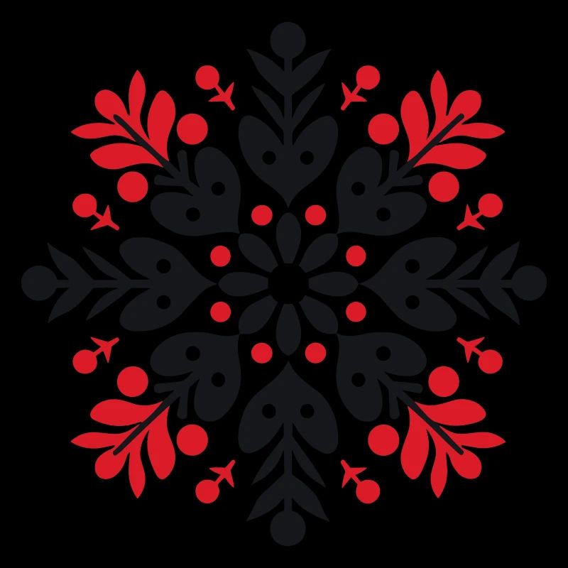 Flocon de neige saisonnier