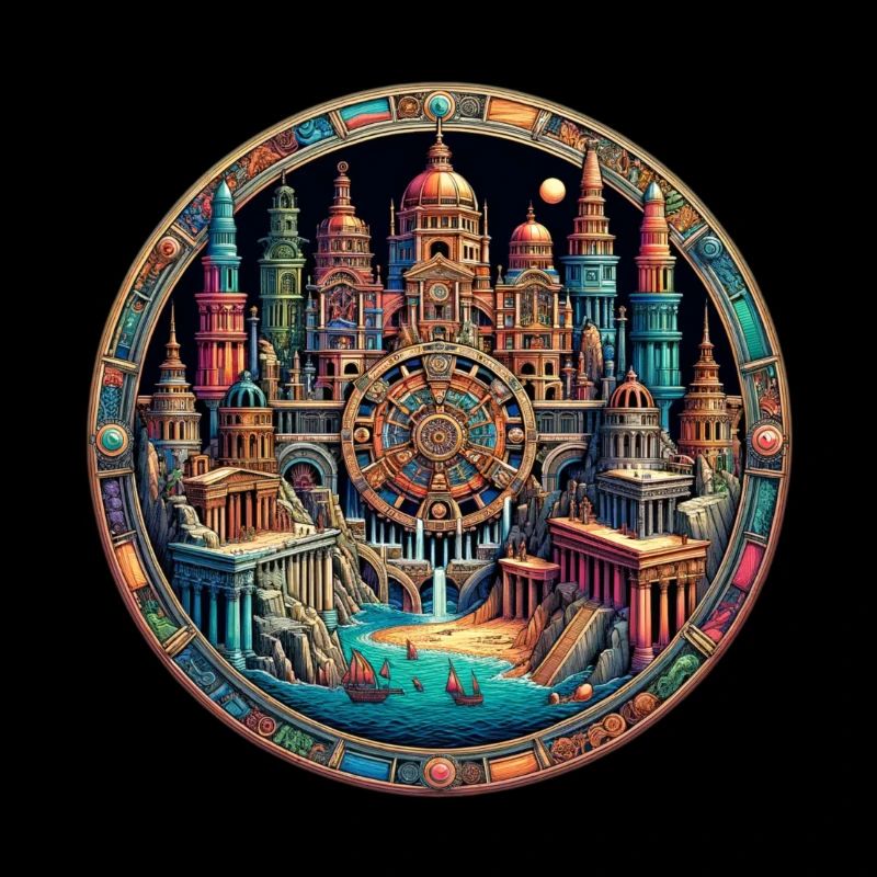 Die verlorene Stadt Atlantis