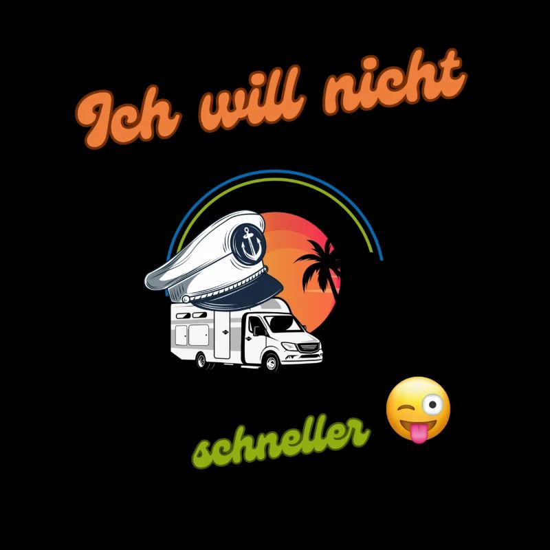 Inselcamper Logo Ich will nicht schneller