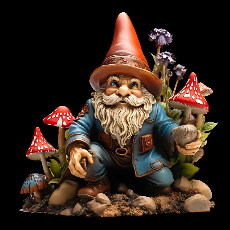 Garden gnomes aren't just decorative