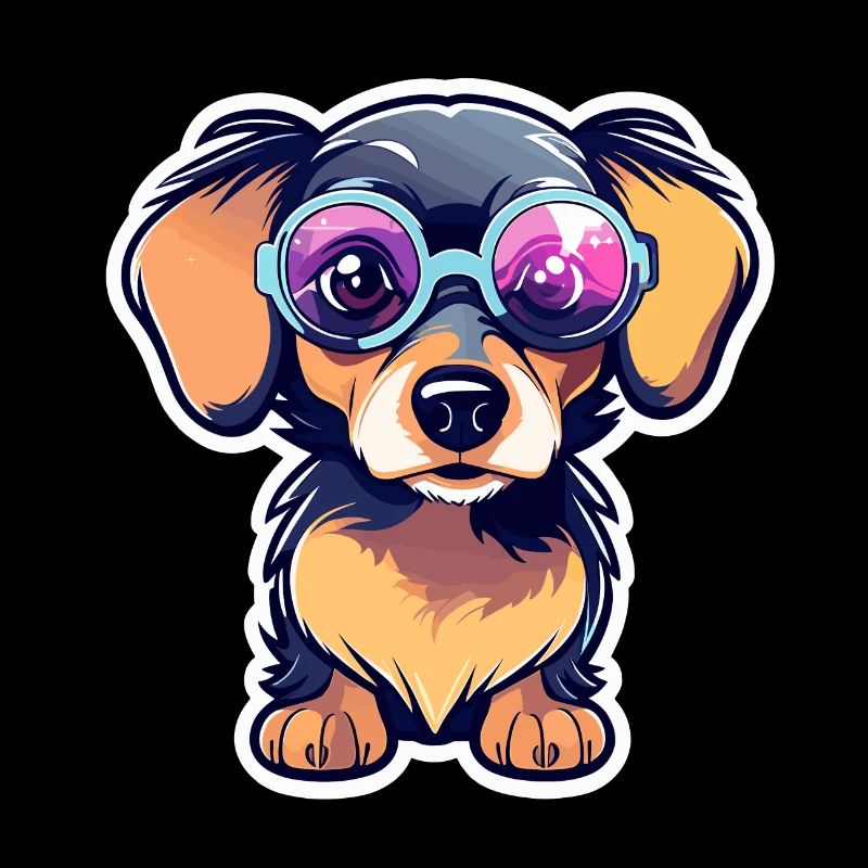 Dackel Hund Illustration