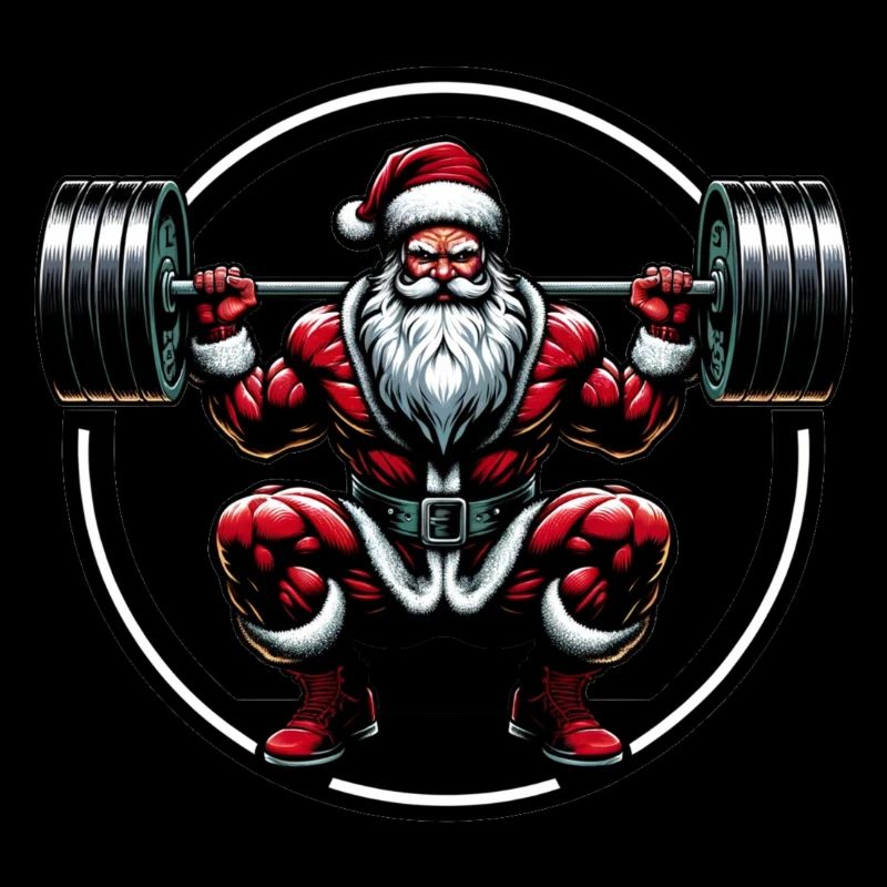 Squat Babbo Natale