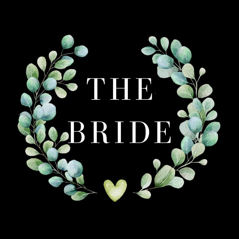 The bride floral-tshirt assorti
