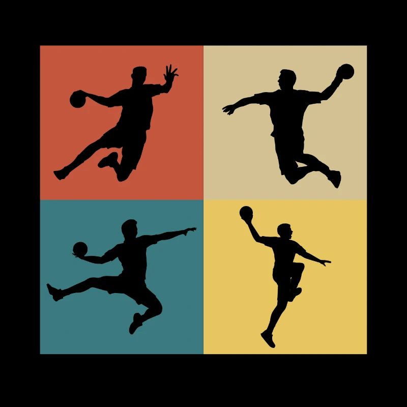 Retro Vintage Handball