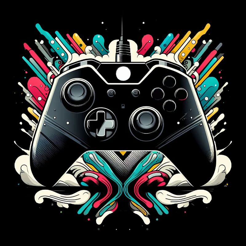 Controller art attack - tribal background