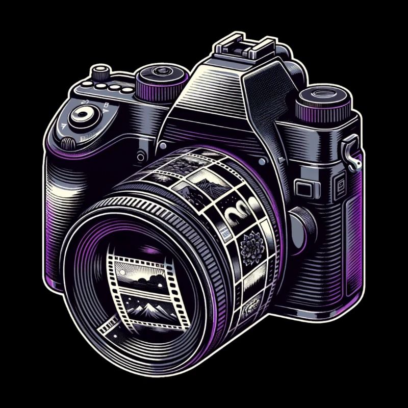 Nostalgic photo camera