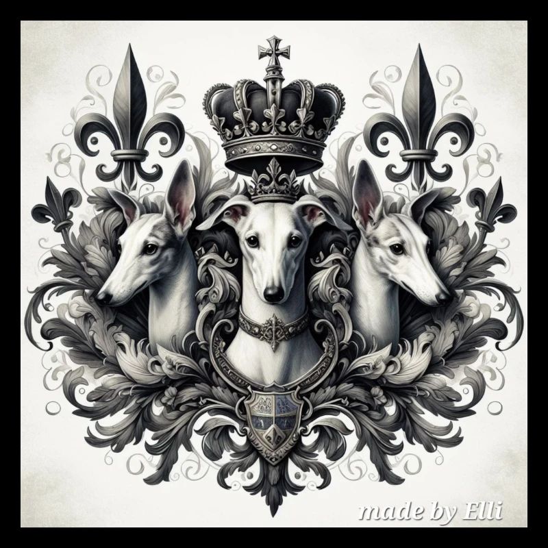 Greyhound Wappen - Ehre - Liebe - Respect
