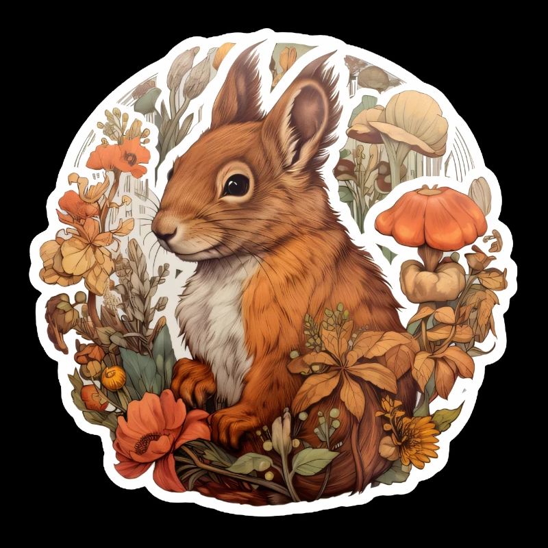 Eichhörnchen flauschig