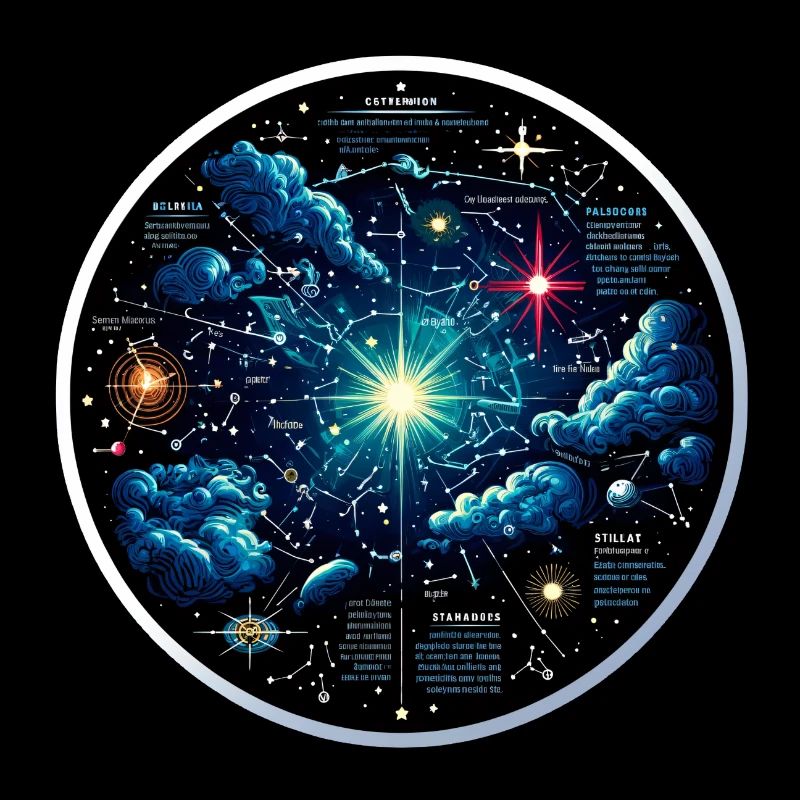 Constellations Star Map