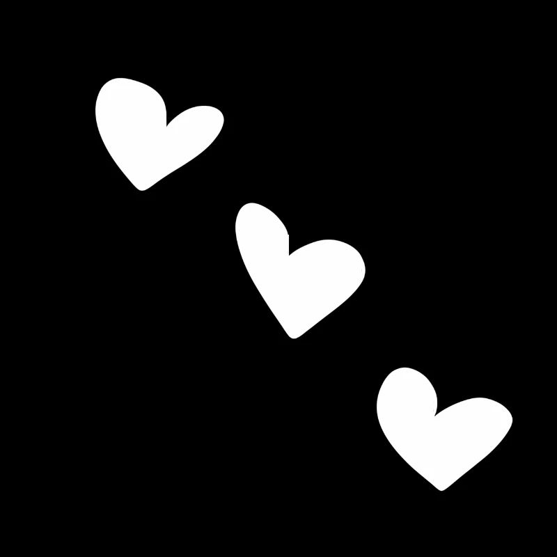 Herz Herzen drei Liebe