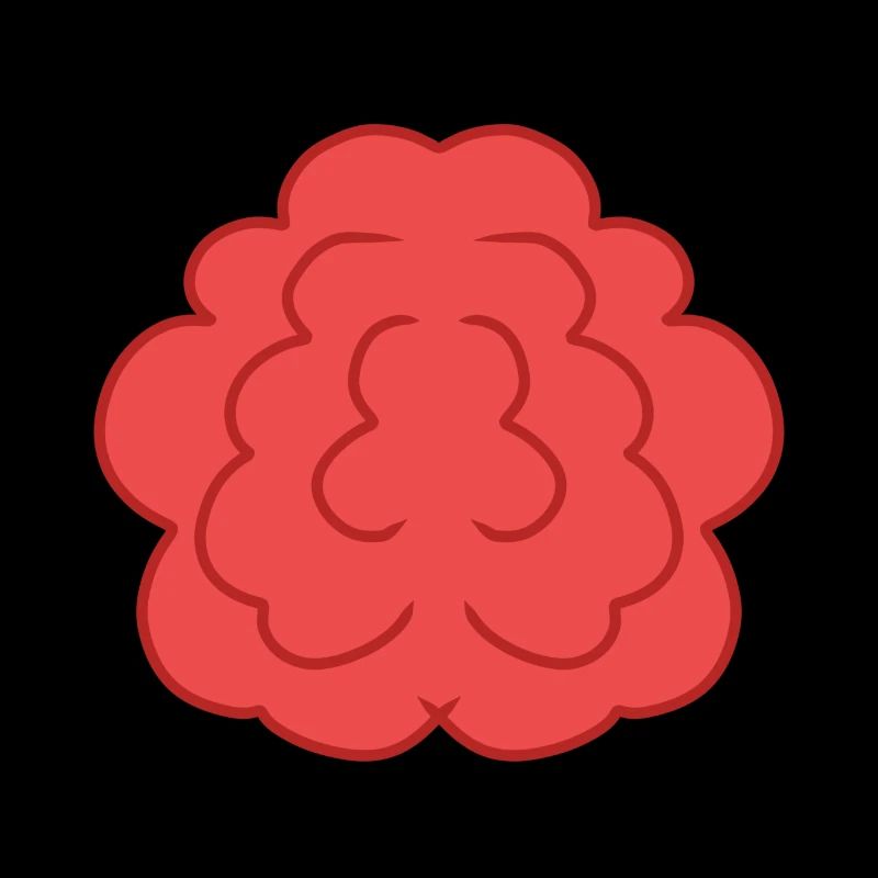 Blume Rose Rot Symbol
