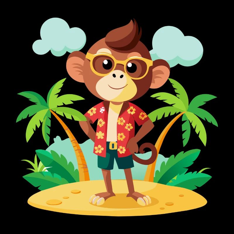 Jungle Junior: Playful Monkey Adventure