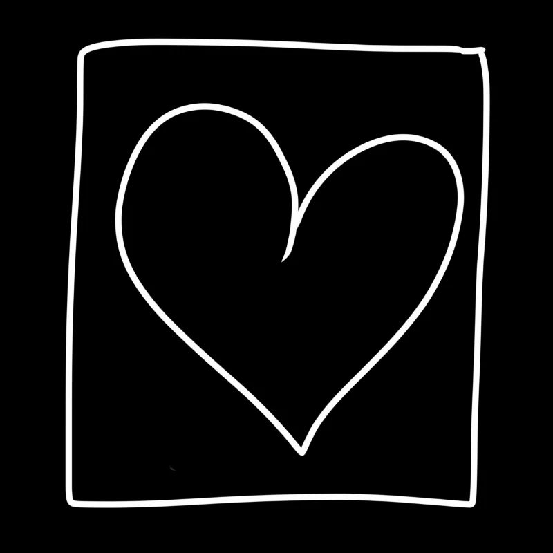 Heart Square Symbol Love Shape