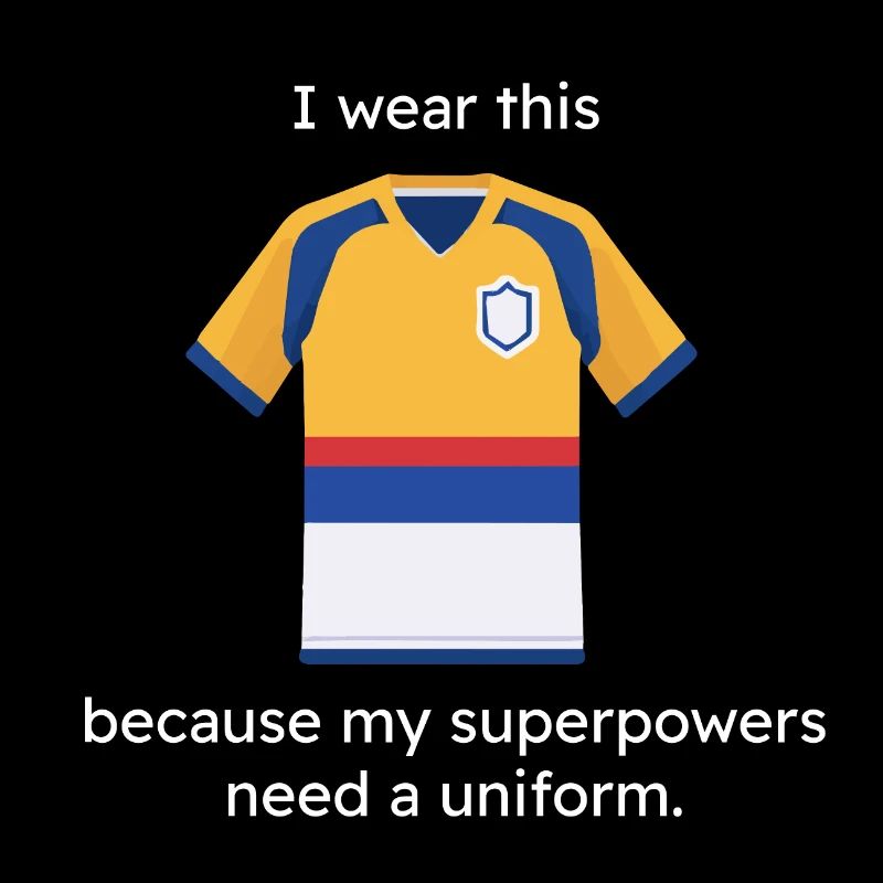Soccer sport win jersey funny saying