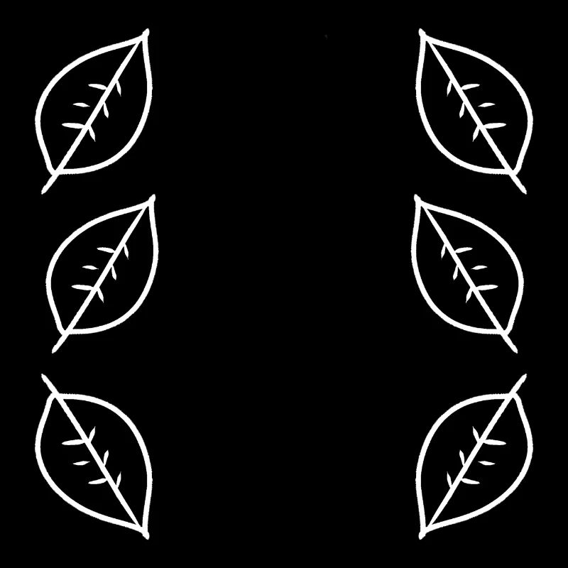 Pattern Leaf Leaves Frame Nature