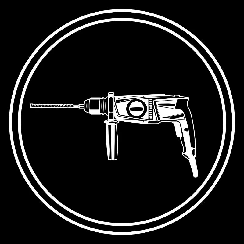 Electric Drill Icon Tool