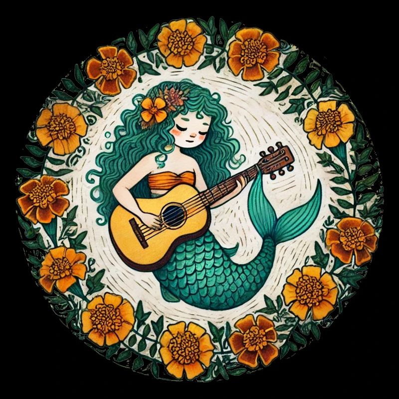 Guitar Mermaid