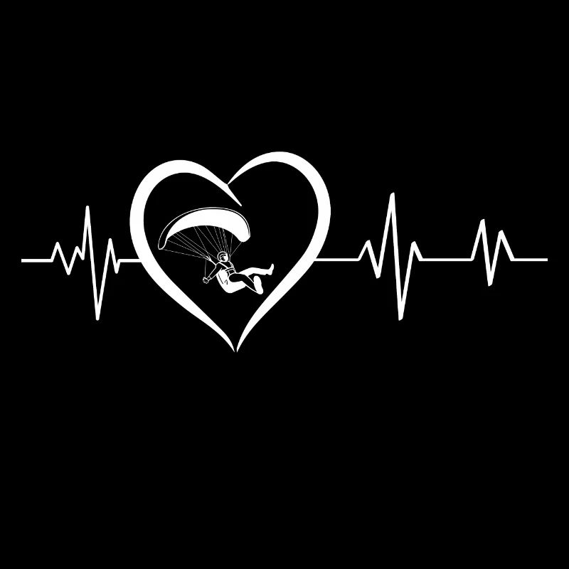 Paragliding Herzschlag