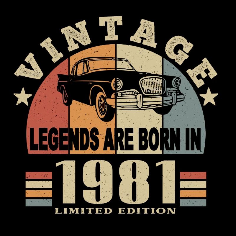 Vintage 1981 Legend Born