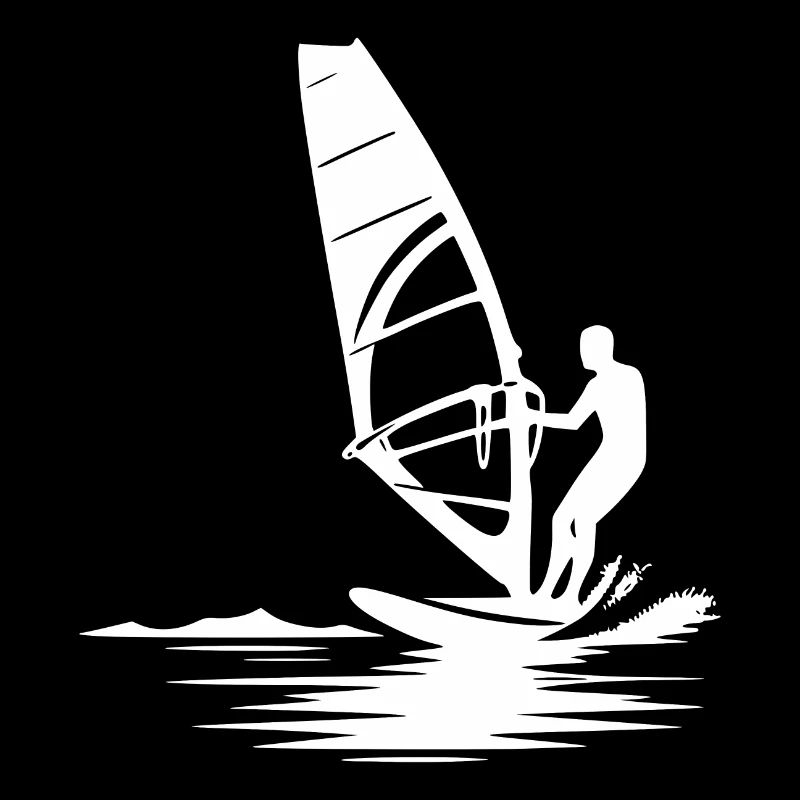 Windsurfer Surf Training Water and Wind